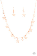 Load image into Gallery viewer, Starry Shindig - Copper-Jewelry-Just Because Jewels, Paparazzi Accessories-Just Because Jewels