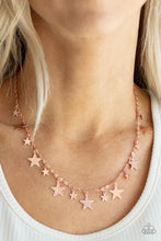 Load image into Gallery viewer, Starry Shindig - Copper-Jewelry-Just Because Jewels, Paparazzi Accessories-Just Because Jewels