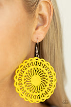 Load image into Gallery viewer, Island Sun - Yellow-Jewelry-Just Because Jewels, Paparazzi Accessories-Just Because Jewels