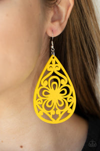 Marine Eden - Yellow-Jewelry-Paparazzi Accessories, Just Because Jewels-Just Because Jewels