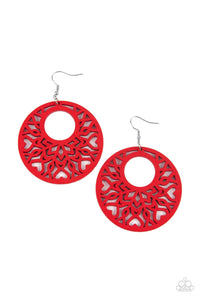 Tropical Reef - Red-Jewelry-Paparazzi Accessories, Just Because Jewels-Just Because Jewels