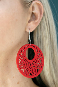 Tropical Reef - Red-Jewelry-Paparazzi Accessories, Just Because Jewels-Just Because Jewels