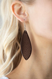 Surf Scene - Brown-Jewelry-Just Because Jewels, Paparazzi Accessories-Just Because Jewels