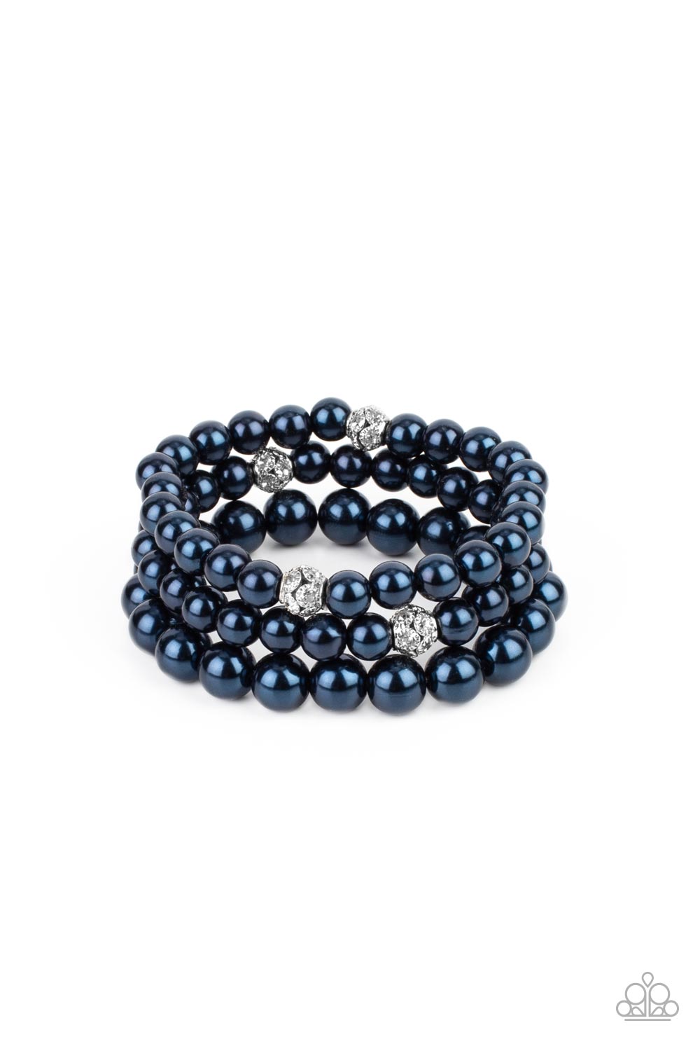 Here Comes The Heiress - Blue-Jewelry-Just Because Jewels, Paparazzi Accessories-Just Because Jewels