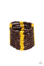 Load image into Gallery viewer, Tropical Trendsetter - Yellow-Jewelry-Paparazzi Accessories, Just Because Jewels-Just Because Jewels