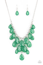 Load image into Gallery viewer, Front Row Flamboyance - Green-Jewelry-Just Because Jewels, Paparazzi Accessories-Just Because Jewels