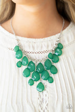 Load image into Gallery viewer, Front Row Flamboyance - Green-Jewelry-Just Because Jewels, Paparazzi Accessories-Just Because Jewels