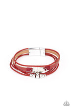 Load image into Gallery viewer, Tahoe Tourist - Red-Jewelry-Just Because Jewels, Paparazzi Accessories-Just Because Jewels