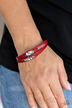 Load image into Gallery viewer, Tahoe Tourist - Red-Jewelry-Just Because Jewels, Paparazzi Accessories-Just Because Jewels