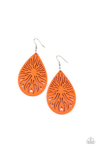 Sunny Incantations - Orange-Jewelry-Paparazzi Accessories, Just Because Jewels-Just Because Jewels