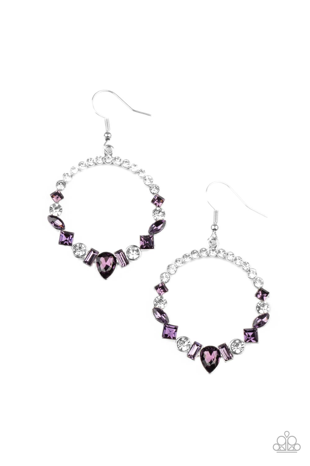 Revolutionary Refinement - Purple-Jewelry-Paparazzi Accessories, Just Because Jewels-Just Because Jewels