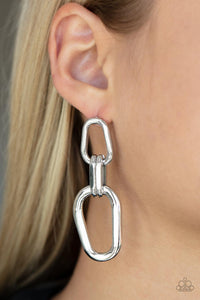 Harmonic Hardware - Silver-Jewelry-Paparazzi Accessories, Just Because Jewels-Just Because Jewels