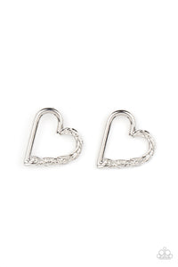 Cupid, Who? - Silver-Jewelry-Just Because Jewels, Paparazzi Accessories-Just Because Jewels