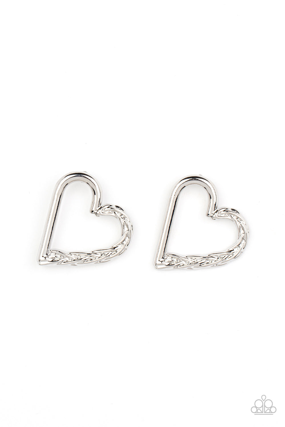 Cupid, Who? - Silver-Jewelry-Just Because Jewels, Paparazzi Accessories-Just Because Jewels