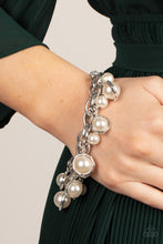 Load image into Gallery viewer, Orbiting Opulence - White-Jewelry-Just Because Jewels, Paparazzi Accessories-Just Because Jewels