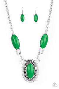 Count to TENACIOUS - Green-Jewelry-Just Because Jewels, Paparazzi Accessories-Just Because Jewels