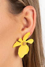 Load image into Gallery viewer, Hawaiian Heiress - Yellow-Jewelry-Paparazzi Accessories, Just Because Jewels-Just Because Jewels