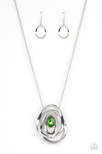 Load image into Gallery viewer, Luminous Labyrinth - Green-Jewelry-Paparazzi Accessories, Just Because Jewels-Just Because Jewels