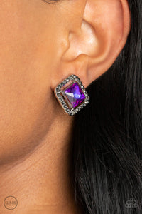 Cosmic Catwalk - Purple-Jewelry-Paparazzi Accessories, Just Because Jewels-Just Because Jewels