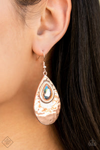 Tranquil Trove - Rose Gold-Jewelry-Just Because Jewels, Paparazzi Accessories-Just Because Jewels