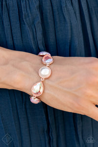 Nostalgically Nautical - Rose Gold-Jewelry-Just Because Jewels, Paparazzi Accessories-Just Because Jewels