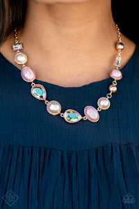 Nautical Nirvana - Rose Gold-Jewelry-Just Because Jewels, Paparazzi Accessories-Just Because Jewels