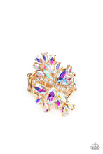 Load image into Gallery viewer, Flauntable Flare - Gold-Jewelry-Just Because Jewels, Paparazzi Accessories-Just Because Jewels