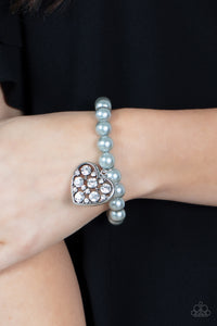 Cutely Crushing - Silver-Jewelry-Just Because Jewels, Paparazzi Accessories-Just Because Jewels