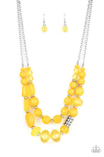 Load image into Gallery viewer, Pina Colada Paradise - Yellow-Jewelry-Just Because Jewels, Paparazzi Accessories-Just Because Jewels