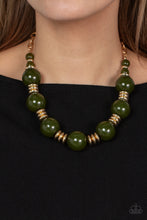 Load image into Gallery viewer, Race to the POP - Green-Jewelry-Paparazzi Accessories, Just Because Jewels-Just Because Jewels