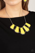 Load image into Gallery viewer, Stellar Heiress - Yellow-Jewelry-Paparazzi Accessories, Just Because Jewels-Just Because Jewels