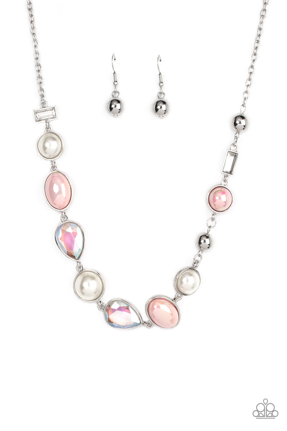 Nautical Nirvana - Pink-Jewelry-Just Because Jewels, Paparazzi Accessories-Just Because Jewels