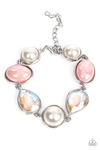 Nostalgically Nautical - Pink-Jewelry-Just Because Jewels, Paparazzi Accessories-Just Because Jewels