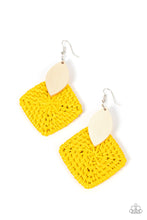 Load image into Gallery viewer, Sabbatical WEAVE - Yellow-Jewelry-Paparazzi Accessories, Just Because Jewels-Just Because Jewels