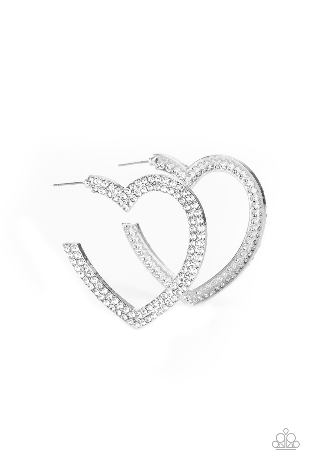 AMORE to Love - White-Jewelry-Just Because Jewels, Paparazzi Accessories-Just Because Jewels