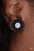 Load image into Gallery viewer, Sunshiny DAIS-y - Black-Jewelry-Just Because Jewels, Paparazzi Accessories-Just Because Jewels