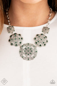 Royally Romantic - Green-Jewelry-Just Because Jewels, Paparazzi Accessories-Just Because Jewels