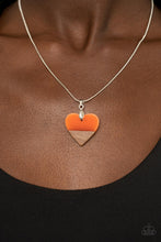 Load image into Gallery viewer, You Complete Me - Orange-Jewelry-Paparazzi Accessories, Just Because Jewels-Just Because Jewels