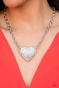 Heartbreakingly Blingy-Jewelry-Just Because Jewels, Paparazzi Accessories-Just Because Jewels