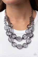 Load image into Gallery viewer, Icy Illumination - Black-Jewelry-Paparazzi Accessories, Just Because Jewels-Just Because Jewels