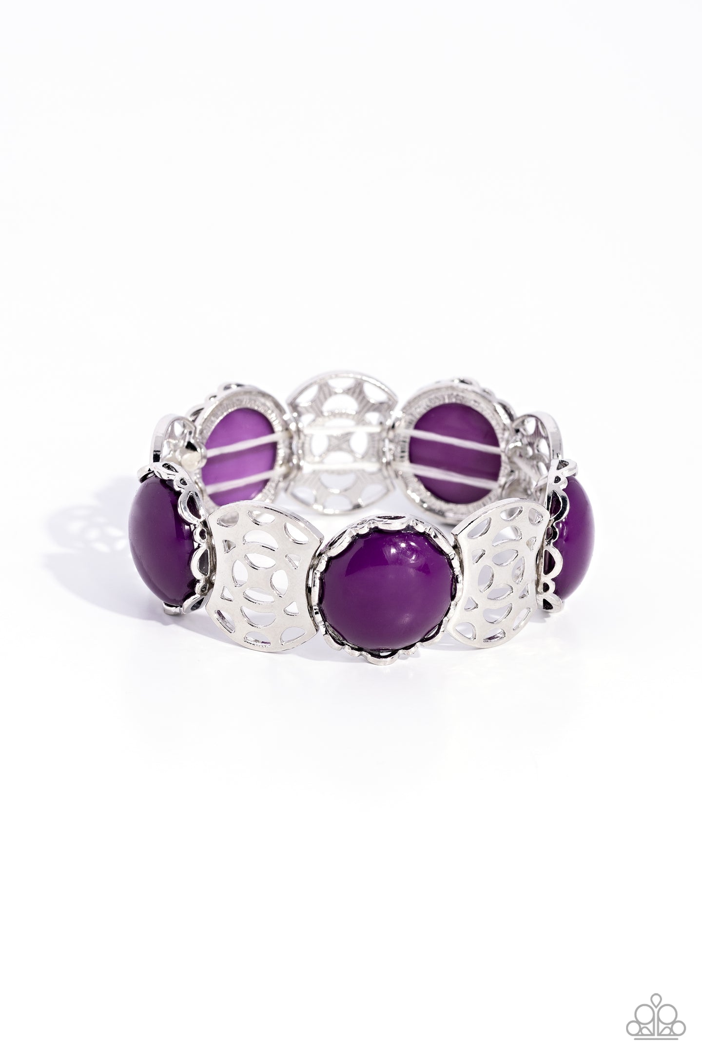 Ethereal Excursion - Purple-Jewelry-Paparazzi Accessories, Just Because Jewels-Just Because Jewels