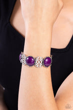 Load image into Gallery viewer, Ethereal Excursion - Purple-Jewelry-Paparazzi Accessories, Just Because Jewels-Just Because Jewels