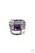 Load image into Gallery viewer, Galactic Governess - Purple-Jewelry-Paparazzi Accessories, Just Because Jewels-Just Because Jewels