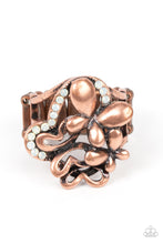 Load image into Gallery viewer, Fluttering Flashback - Copper-Jewelry-Paparazzi Accessories, Just Because Jewels-Just Because Jewels