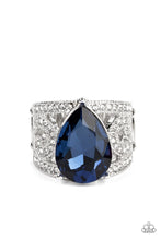 Load image into Gallery viewer, Kinda a Big Deal - Blue-Jewelry-Paparazzi Accessories, Just Because Jewels-Just Because Jewels