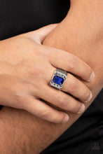 Load image into Gallery viewer, Metro Magnate - Blue-Jewelry-Paparazzi Accessories, Just Because Jewels-Just Because Jewels