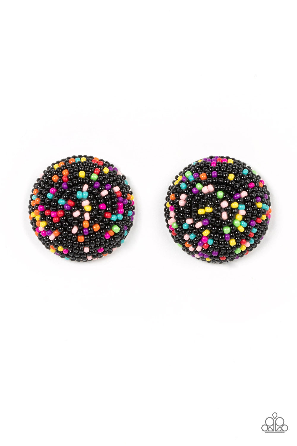 Kaleidoscope Sky - Black-Jewelry-Paparazzi Accessories-Just Because Jewels