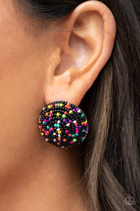 Kaleidoscope Sky - Black-Jewelry-Paparazzi Accessories-Just Because Jewels