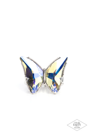 Fluorescent Flutter - Multi-Jewelry-Paparazzi Accessories, Just Because Jewels-Just Because Jewels