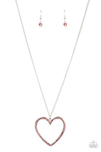 Va-Va-VALENTINE - Pink-Jewelry-Just Because Jewels, Paparazzi Accessories-Just Because Jewels